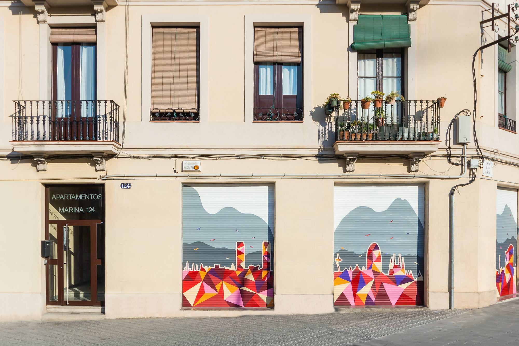 Barcelona Apartments Marina 124 المظهر الخارجي الصورة